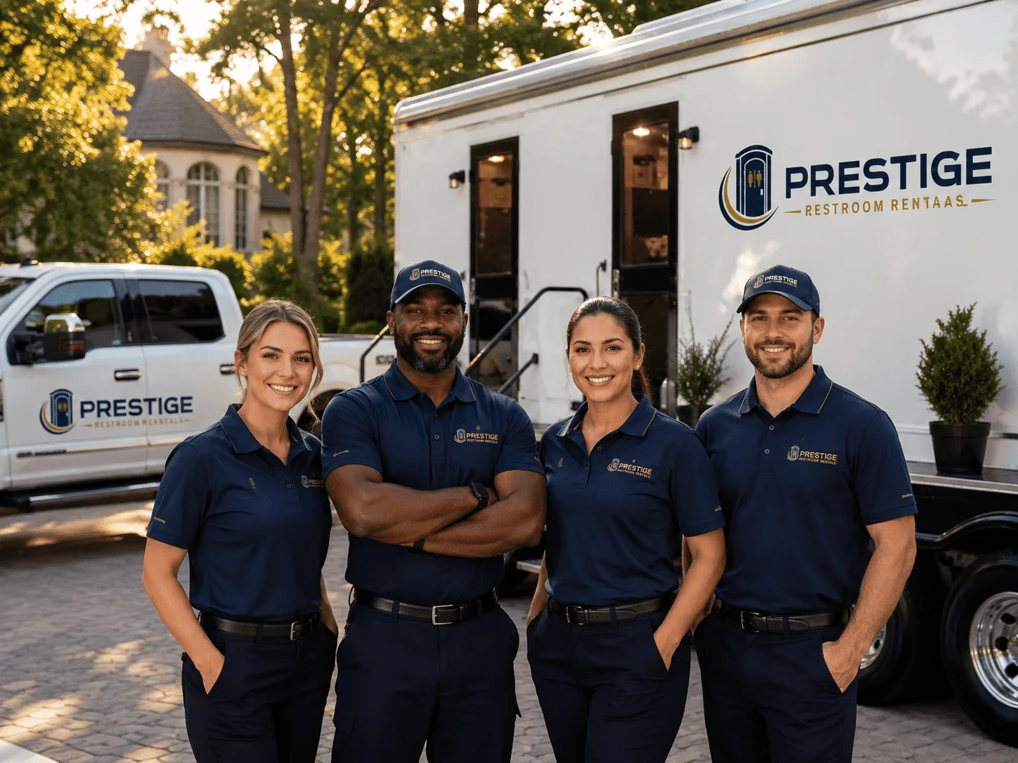 Trusted Luxury Portable Restrooms company in Frankston, TX